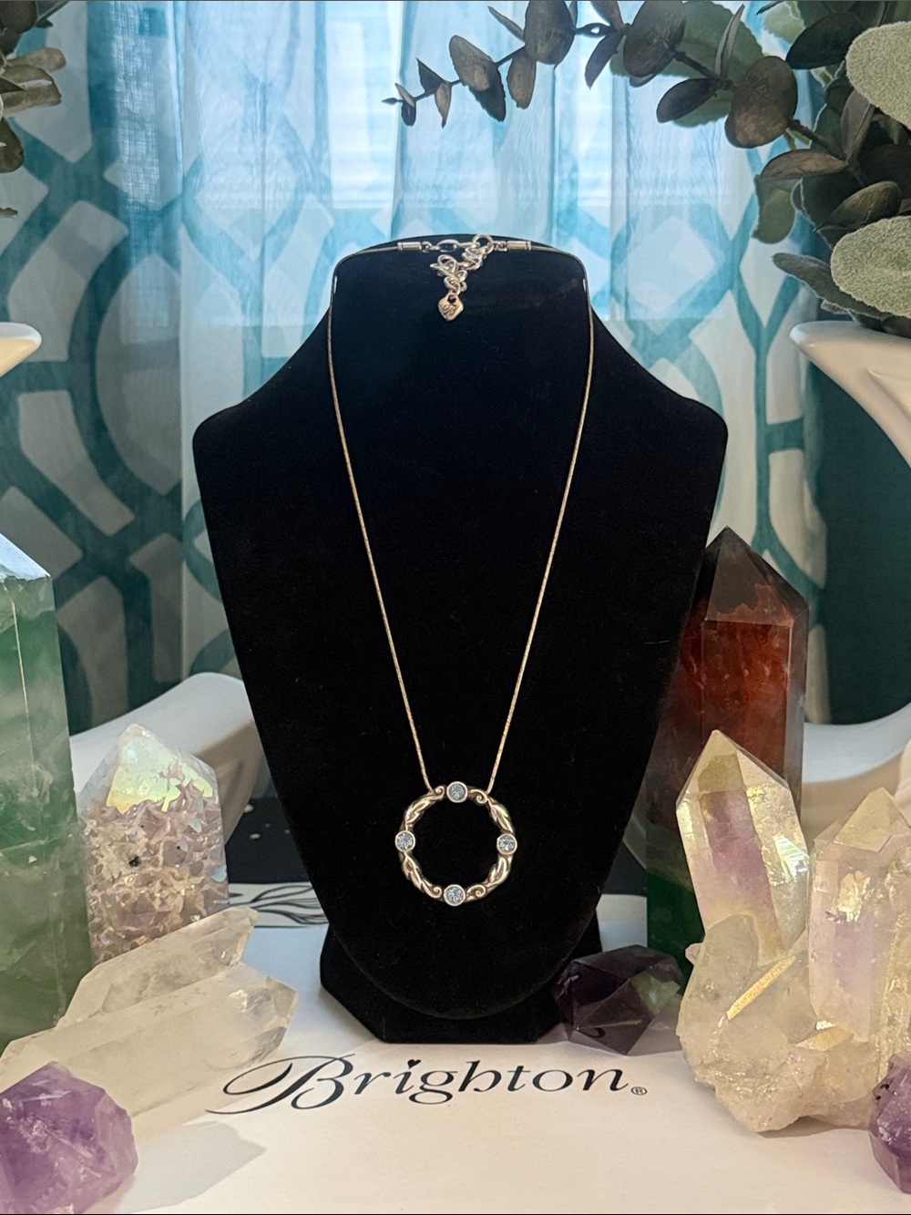 🦋💎BRIGHTON VG+ BLUE ‘GATEWAY’ Necklace - MINT CONDITION!